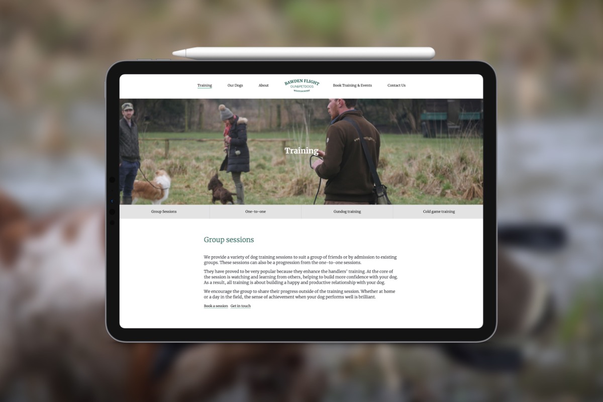 Bawden Flight Website