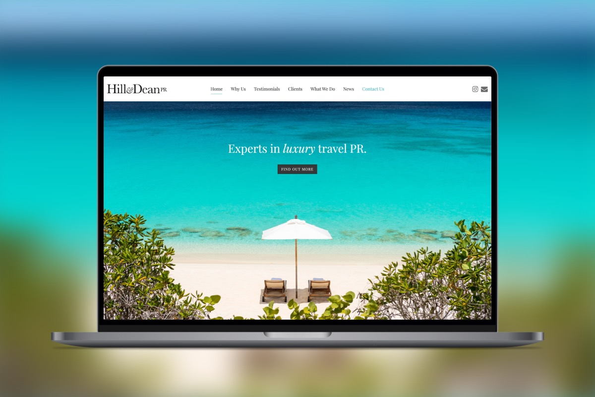 Hill & Dean PR Website